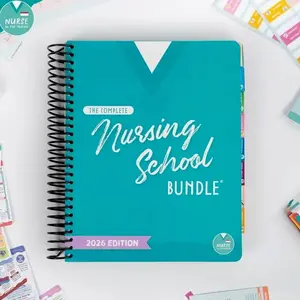 The Complete Nursing School Bundle | 2026 Edition | Spiral Bound