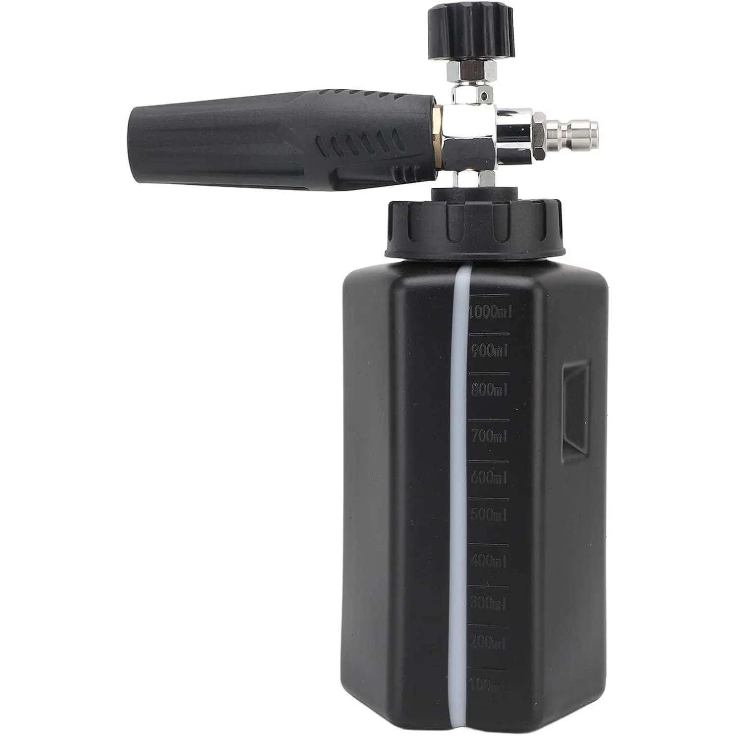 Pressure Washer Foam Cannon 1L Large Capacity Stainless Steel ABS Car Wash Foam Sprayer Foam Lance