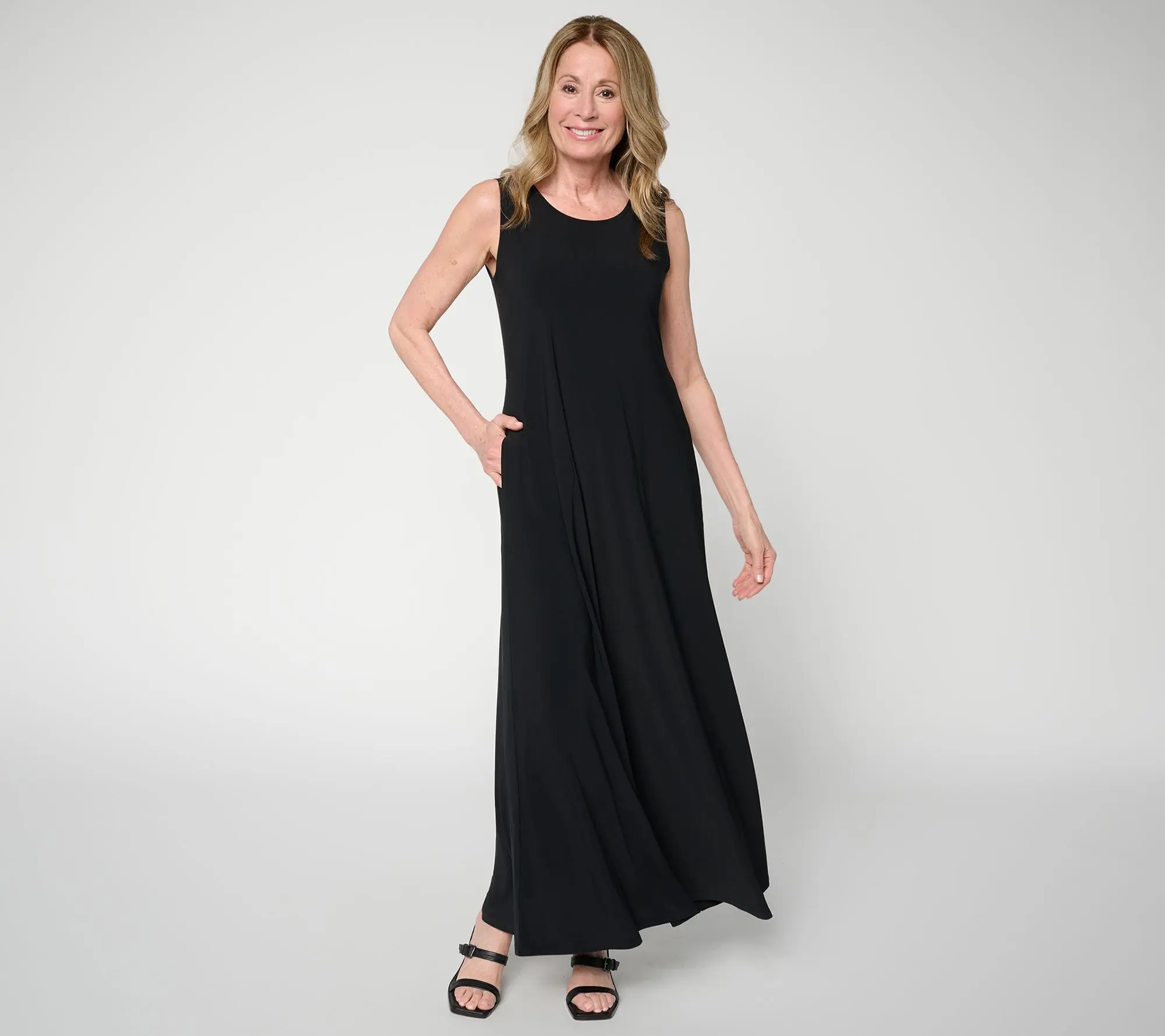 Attitudes by Renee Tall Printed Como Jersy Maxi Dress Attitudes by Renee Tall Printed Como Jersy Maxi Dress