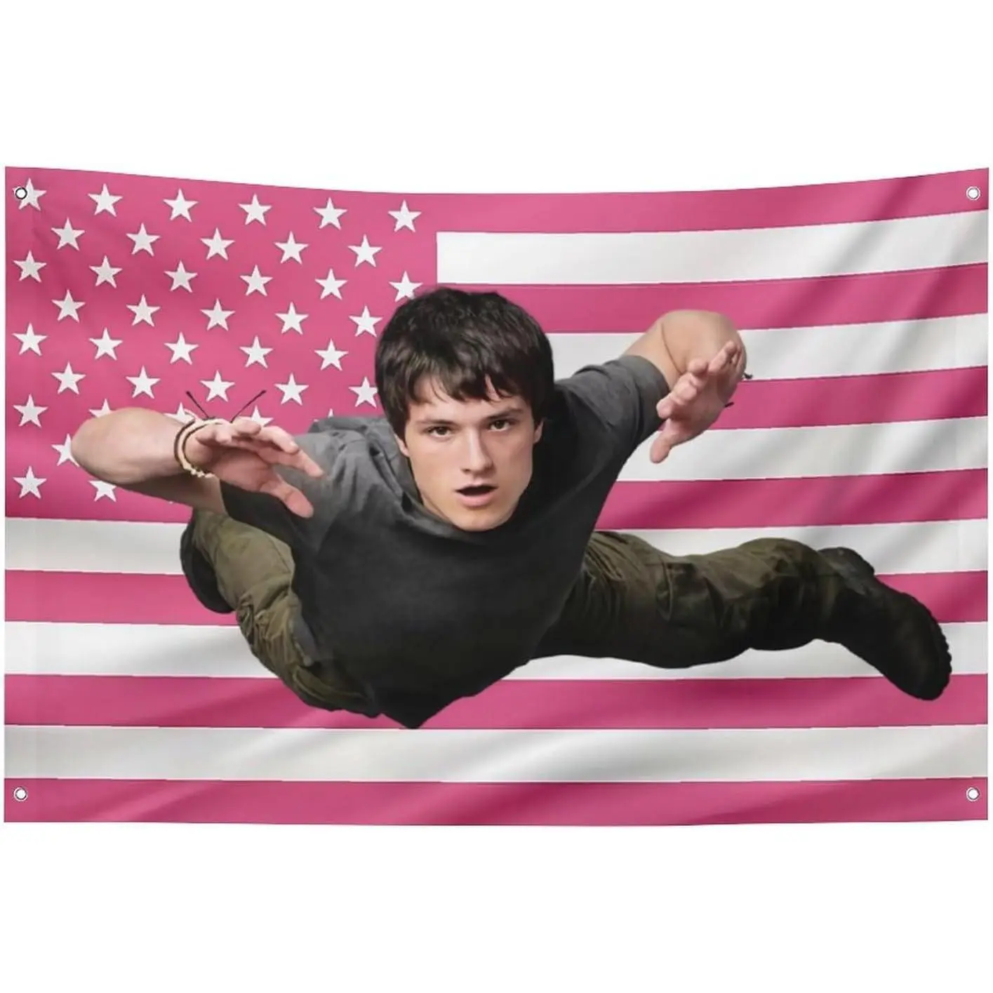 American flag Funny wall hanging josh tapestry,can be used in kitchen,living room hutcherson, bedroom, dining room,outdoors,gifts.