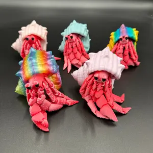 3D Printed Flexi Hermit Crab