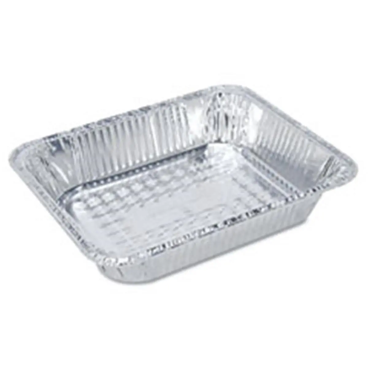 Handi-Foil HFA 206130 Food-Grade Foil Disposable Cookware, 1.5lb Capacity Shallow Oblong Aluminum Container for Cooking & Everyday Use, 500 Pcs, 8-19/32x6x1-1/4in Dimensions, High-Quality Components