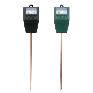 2 Packs Soil  Meter for House ,  Water Meter Soil Tester Test Kit Soil Hygrometer Sensor for Indoor & Outdoor Use Garden Lawn Farm, No  Required (Black & Green)