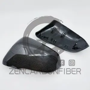 2020+ A90 Mk5 Toyota GR Supra Carbon Fiber Mirror Caps