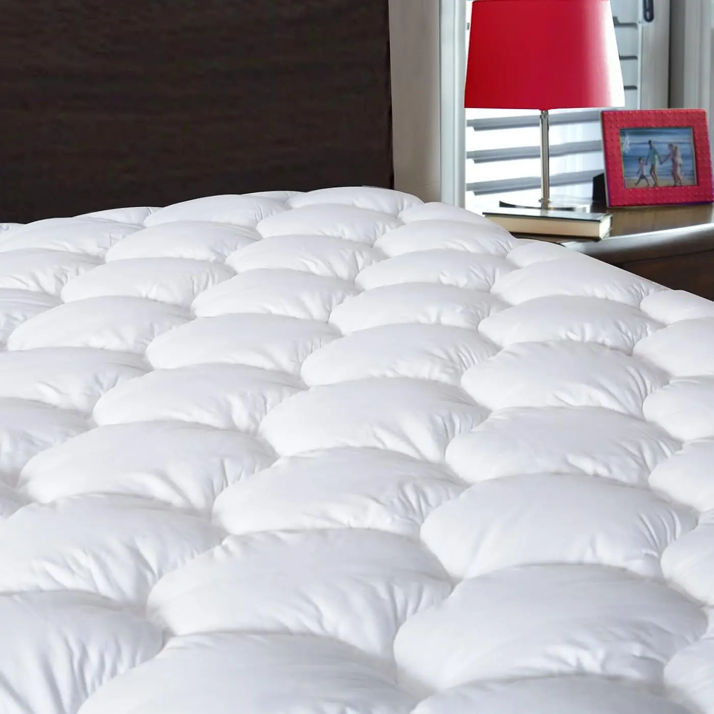 Mattress Topper Cooling Pad Pillow Top Down Alternative Deep Pocket