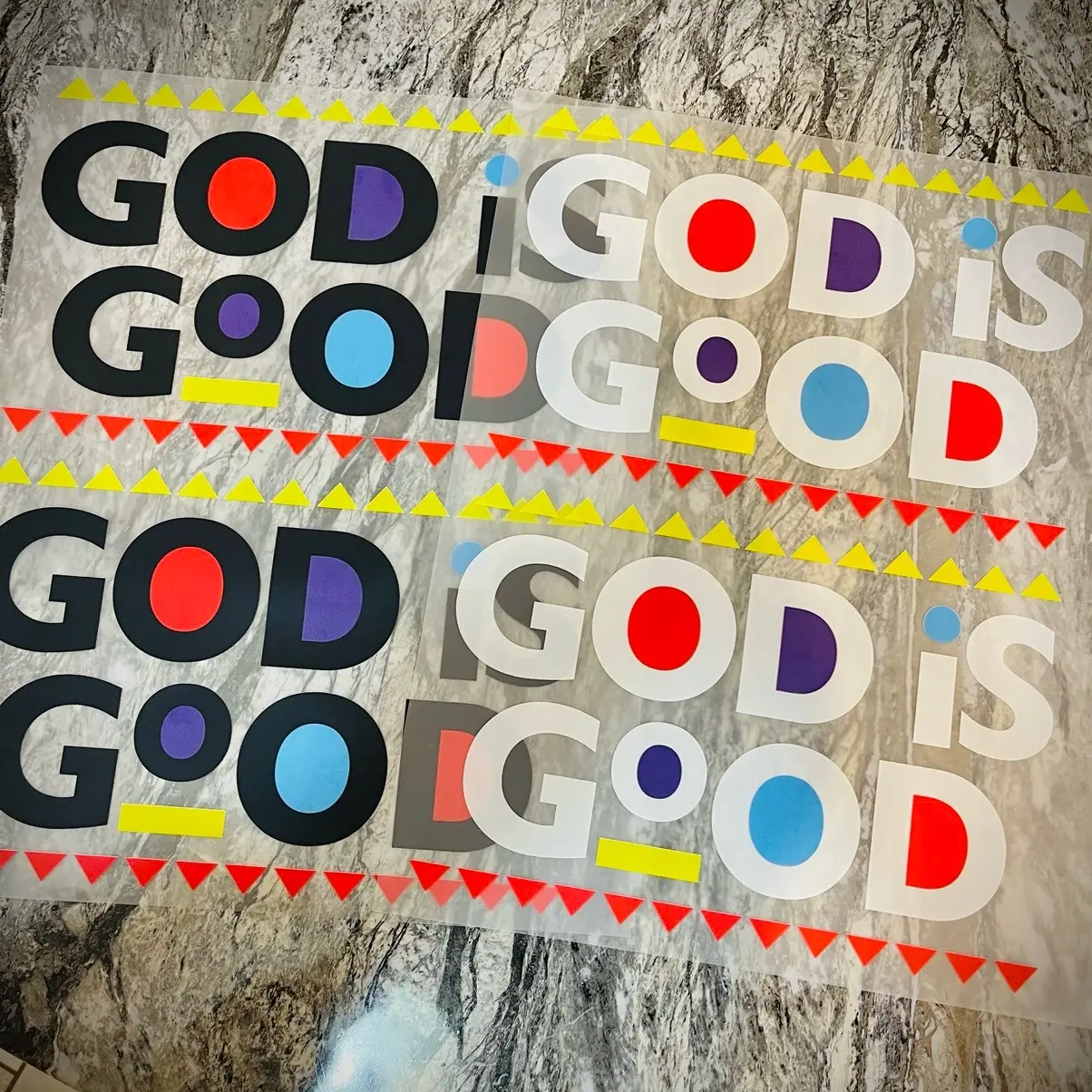 God Is Good DTF Transfer