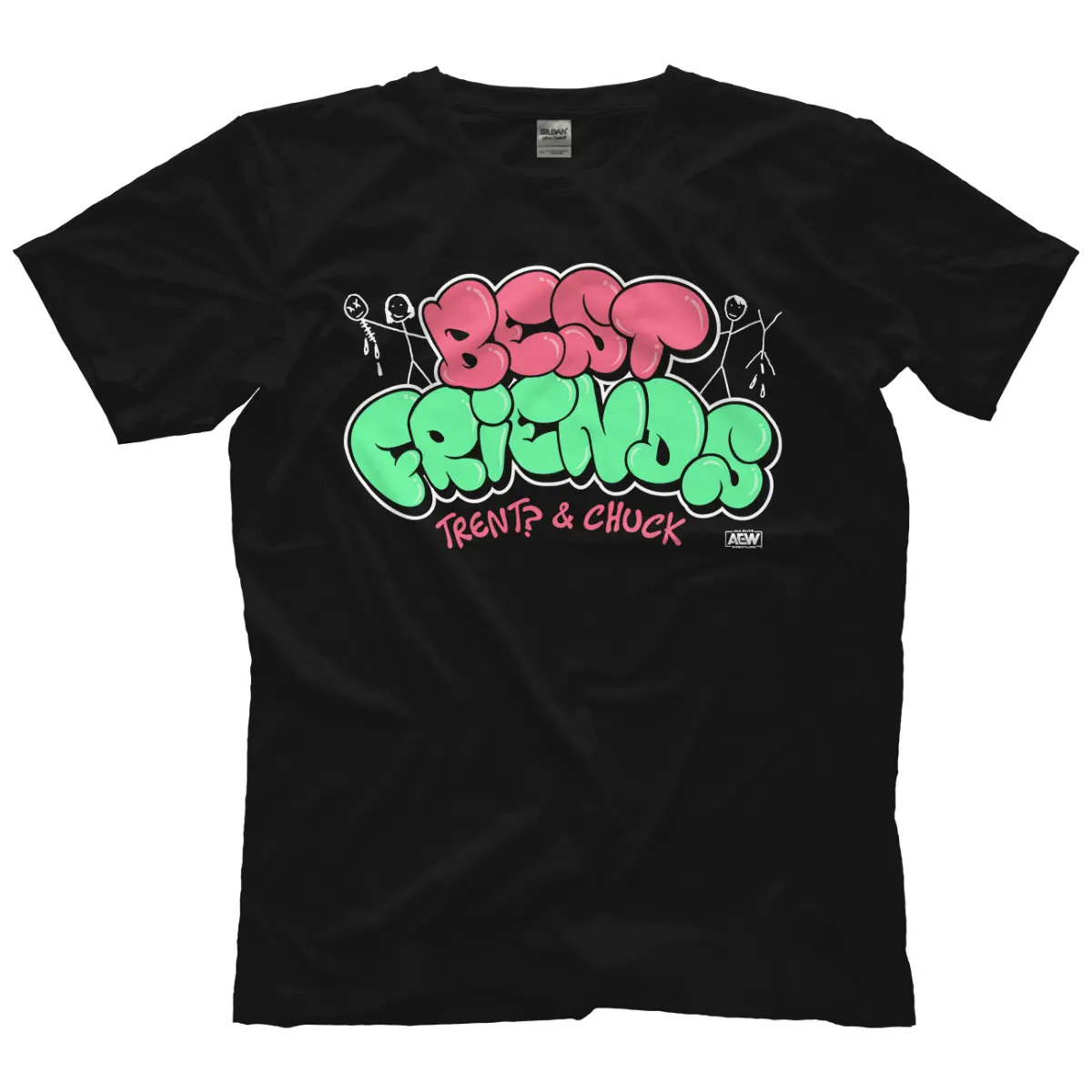Best Friends - Trent? & Chuck  - Officially Licensed AEW T-shirt