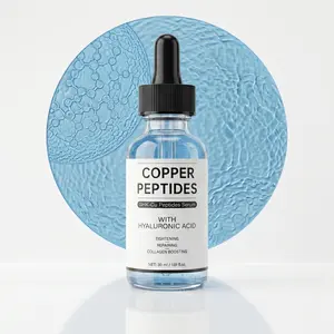 GHK Cu Peptide Serum – Copper Peptide Serum for Tightening, Collagen Boosting & Hydrating – Topical GHK-Cu with Hyaluronic Acid tiktokshopspringglowup