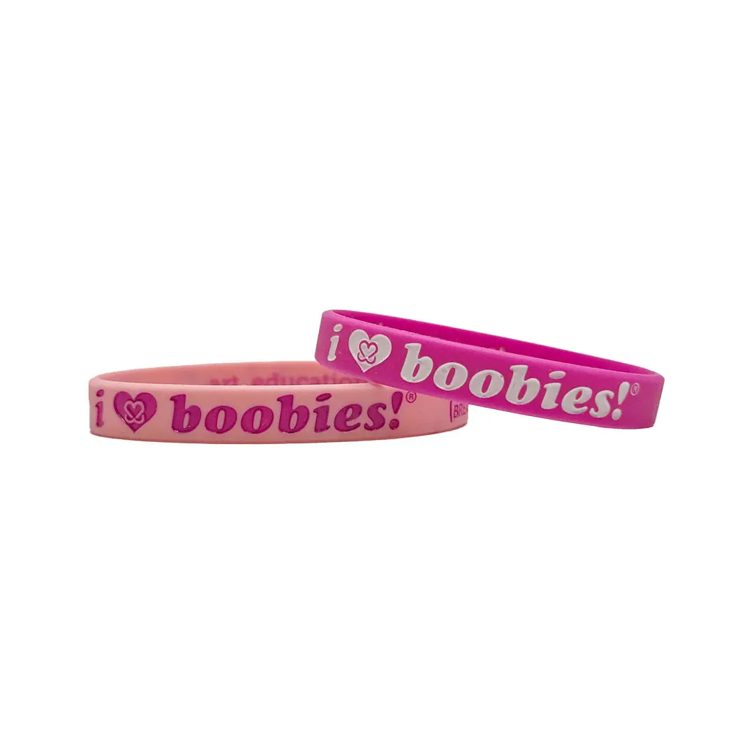 i love boobies! Mini Bracelet Pack - Pink Cutie