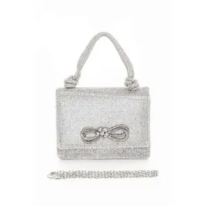 Full Stone Bot Iconic Top Handle Clutch