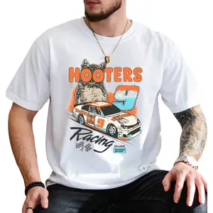 Hooters Racing Side T Shirt, Hooters Racing Tee, Funny Memme, Gift For Women Men Shirt, Unisex Short Sleeve Tee, Graphic Round Neck Tee Fit Cotton