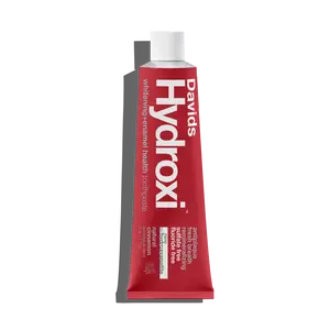 Davids Hydroxi™ whitening+enamel health nano hydroxyapatite premium toothpaste / cinnamon