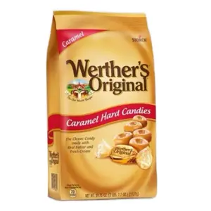 Werthers Original Caramel Hard Candy 39 oz Bag - Sweet Candy Snack Bonbon for Any Occasion Werthers Original Caramel Hard Candy 39 oz Bag - Sweet Candy Snack Bonbon for Any Occasion