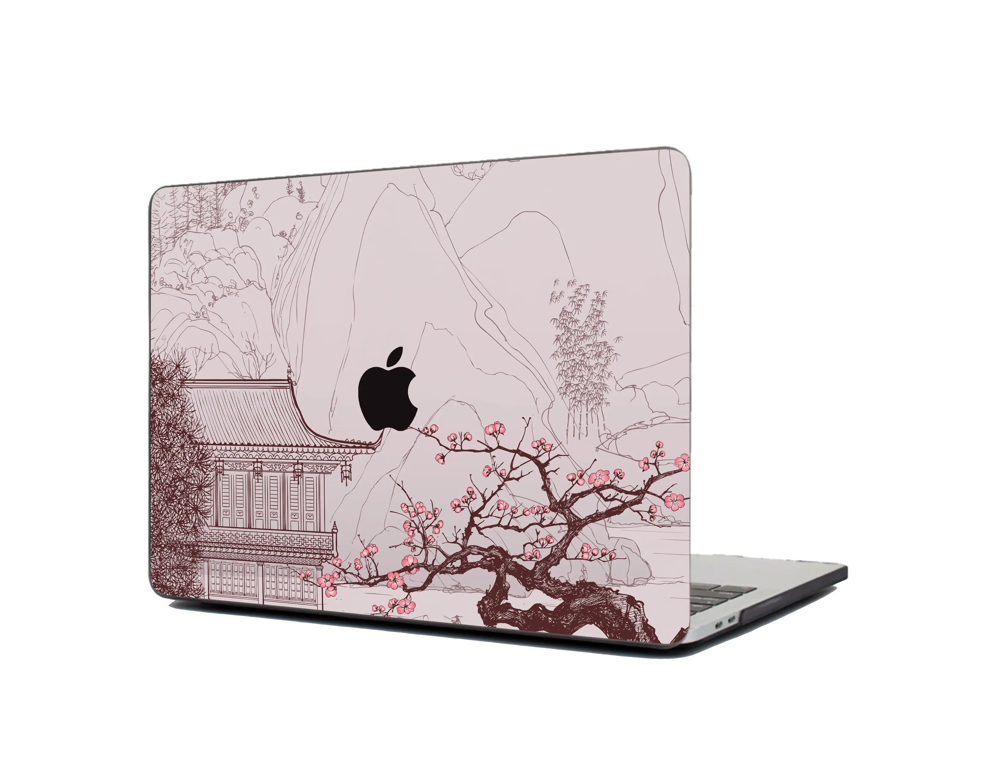 Japanese Temple Textured Laptop Skin