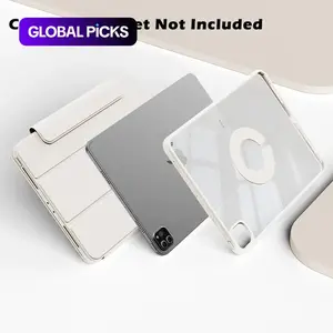 KENKE Magnetic Detachable Durable Tablet Case, Casing, 360° Rotatable Tablet Protective Cover, Smart Tablet Protector, Tablet Accessories for iPad 2025 A16, iPad 10th Gen, M4 Pro 11-Inch, Mini 6, A17 Air and M3 Air #GLOBAL PICKS