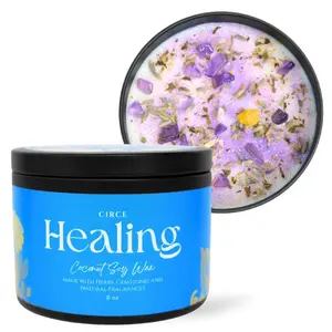 Healing candle and scented oil 8 oz Spell Candles