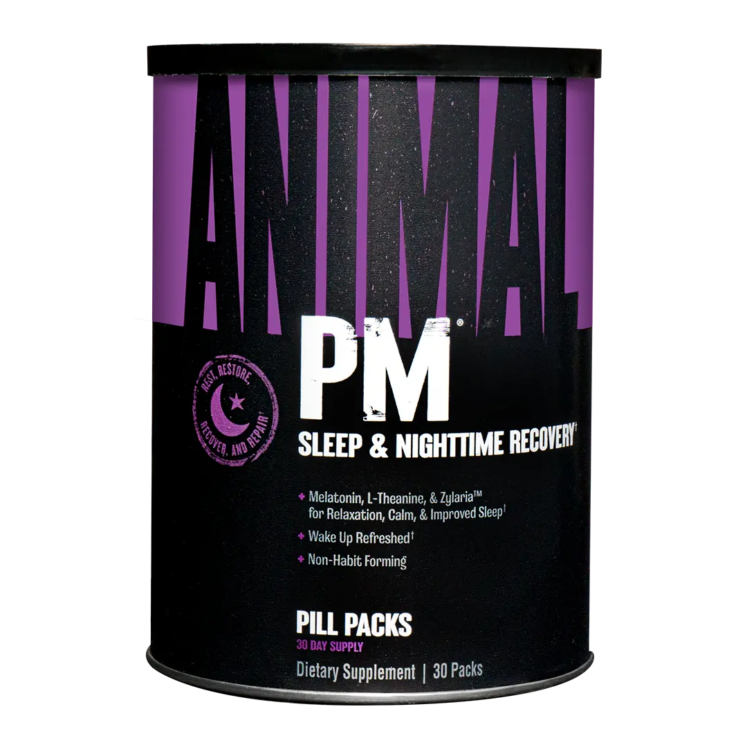 Animal PM Sleep Aide, Recovery, Relaxation, Melatonin, GABA