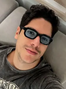 High-Quality Casual Minimalist Rectangular Sunglasses, Unisex Design, Ideal for Travel Beach Cycling Festivals Weddings Coastal Areas