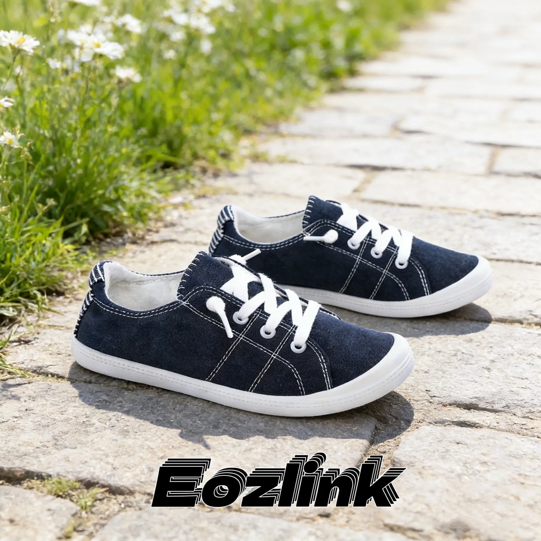 Eozlink 2026 New Style Canvas Shoes for Ladies Comfortable Daily Commuting & Casual Walking Shoes Modern Practical Choice