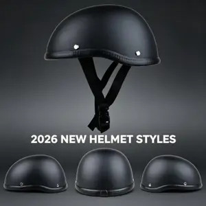 2026 Latest Style Watermelon Helmet, Leather Battle Knight Summer Bike Retro Half Helmet, Men's Cycling Safety Hat for Hot Weather