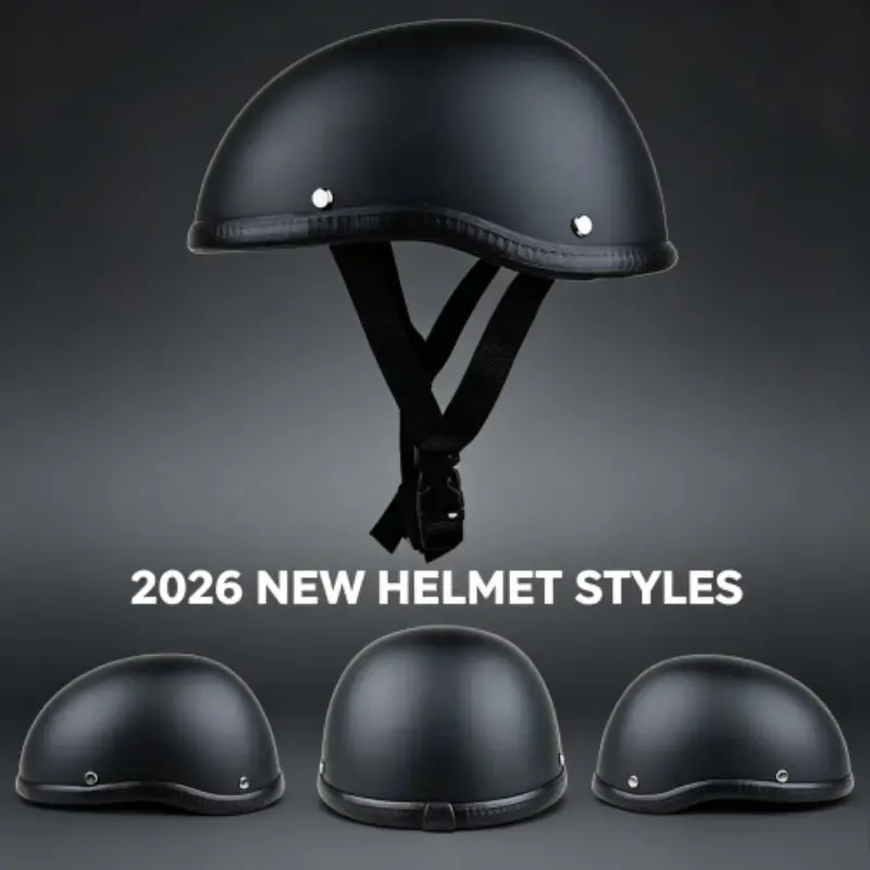 2026 Latest Style Watermelon Helmet, Leather Battle Knight Summer Bike Retro Half Helmet, Men's Cycling Safety Hat for Hot Weather, Cycling Gear