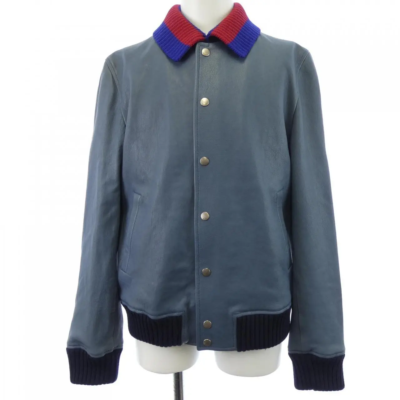 Pre-owned GUCCI Lambskin Small Leather Goods Lamb Leather Jacket