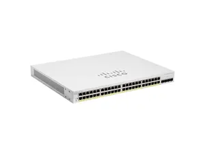 Cisco CBS220-48FP-4X Smart Switch | 48 Port GE | Full PoE | 4x10G SFP+ | 3-Year Limited Hardware Warranty (CBS220-48FP-4X-NA)