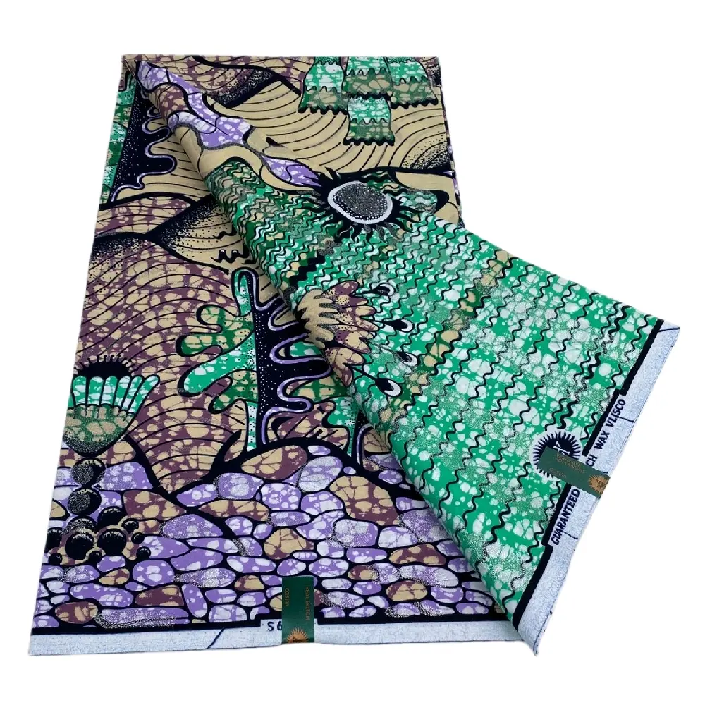 Authentic Grand Super wax 100%Cotton 6yards