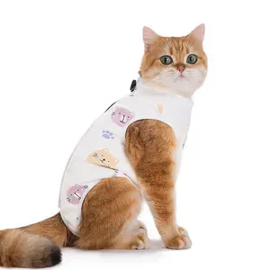 Cat Surgery Recovery Suit: Post-Operative Anti-Licking Clothing, Pet Diaper Pants – Lightweight & Breathable, Spay Suit for Female Cats, Weaning Clothes Costume