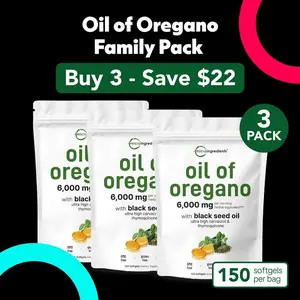 Micro Ingredients Oil of Oregano Family 3 Pack