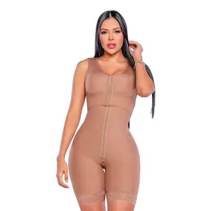 Faja Ultrainvisible SMI7121 LA AFORTUNADA – Media pierna, con brasier incluido y triple efecto lifting