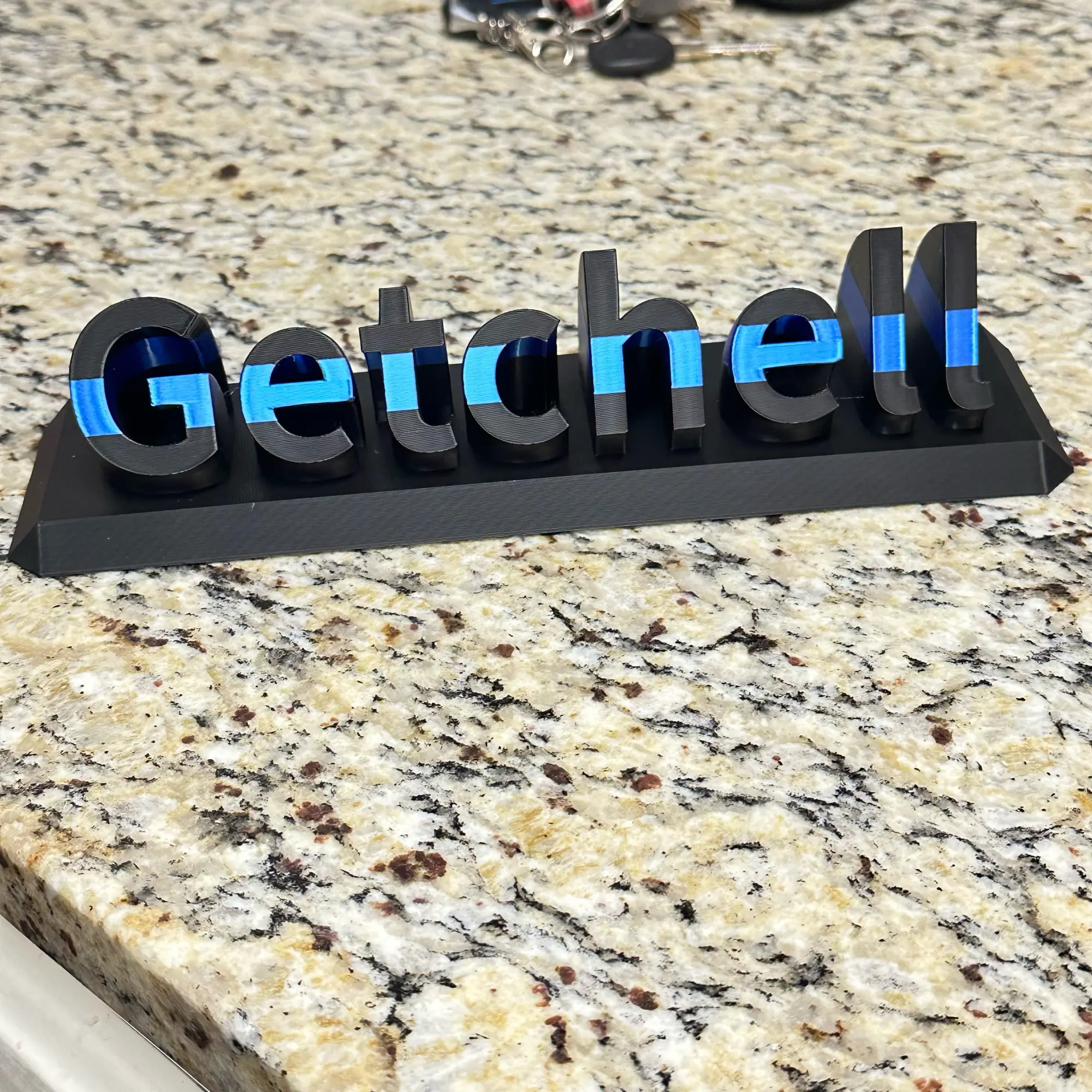 Custom 3D Printed Nameplates – Personalized Desk, Gamer Tag, Kids Room, Gifts