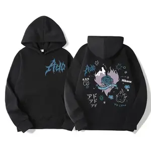 [Sale Up To 40%] 2 Side Singer Ado Hoodies Harajuku Japanese Style Sweatshirts Men Women Casual Fashion Pullovers