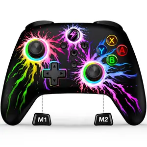 BEBONCOOL Wireless Switch Controller for Nintendo Switch Controller/Lite/OLED, LED Wired PC Game Joysticks-Wireless iOS/Android Remote, Nintendo Game Accessories Gamepads & Standard Controllers