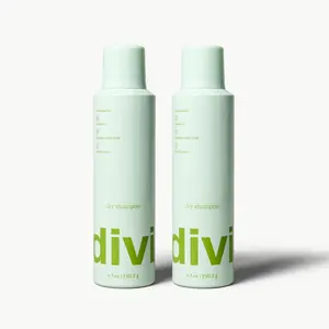 Dry Shampoo Duo for Oily Scalp & Fine Hair, Talc-Free, 2 x 5.3 oz | Divi