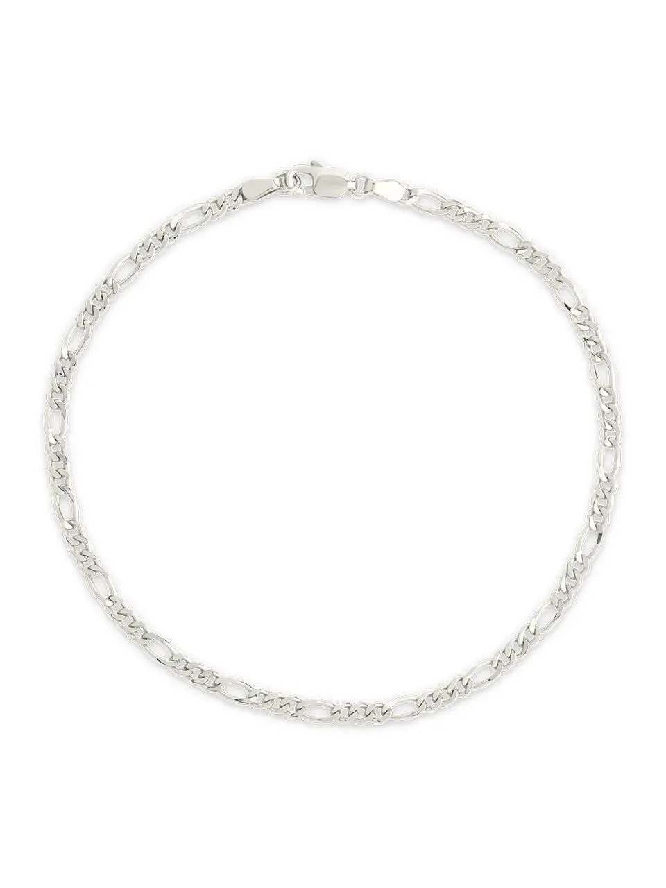 Sterling Silver Figaro Chain Bracelet Sterling Silver Figaro Chain Bracelet
