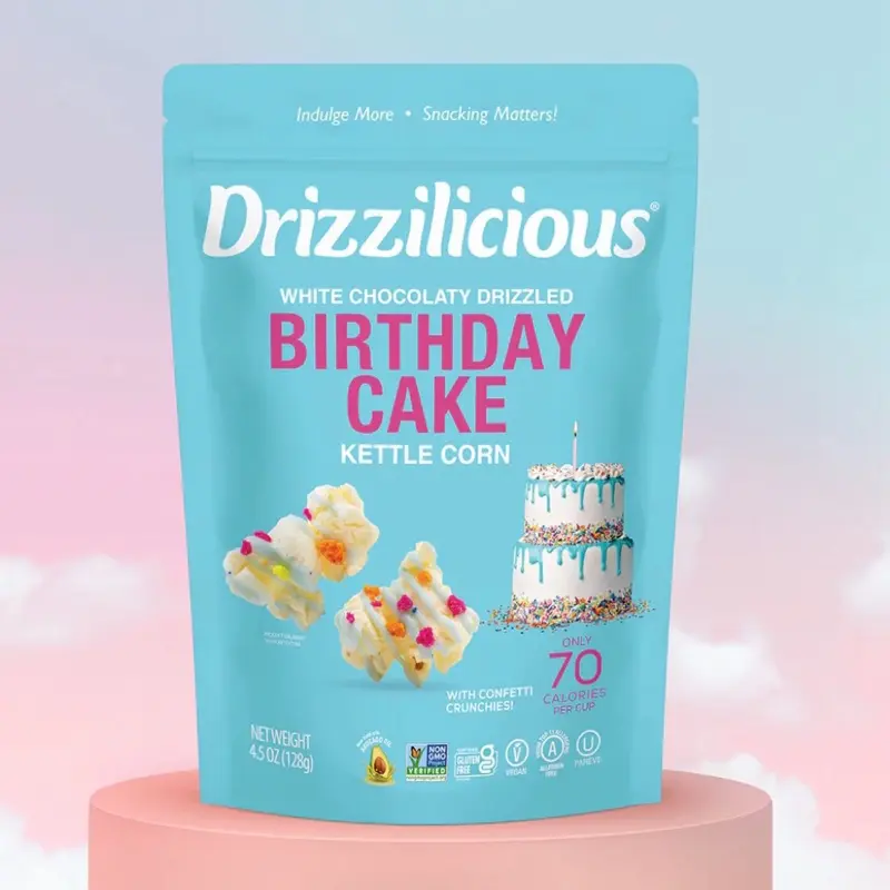 Birthday Cake Drizzled Kettle Corn 4.5oz