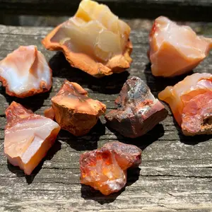 Raw Carnelian Crystal
