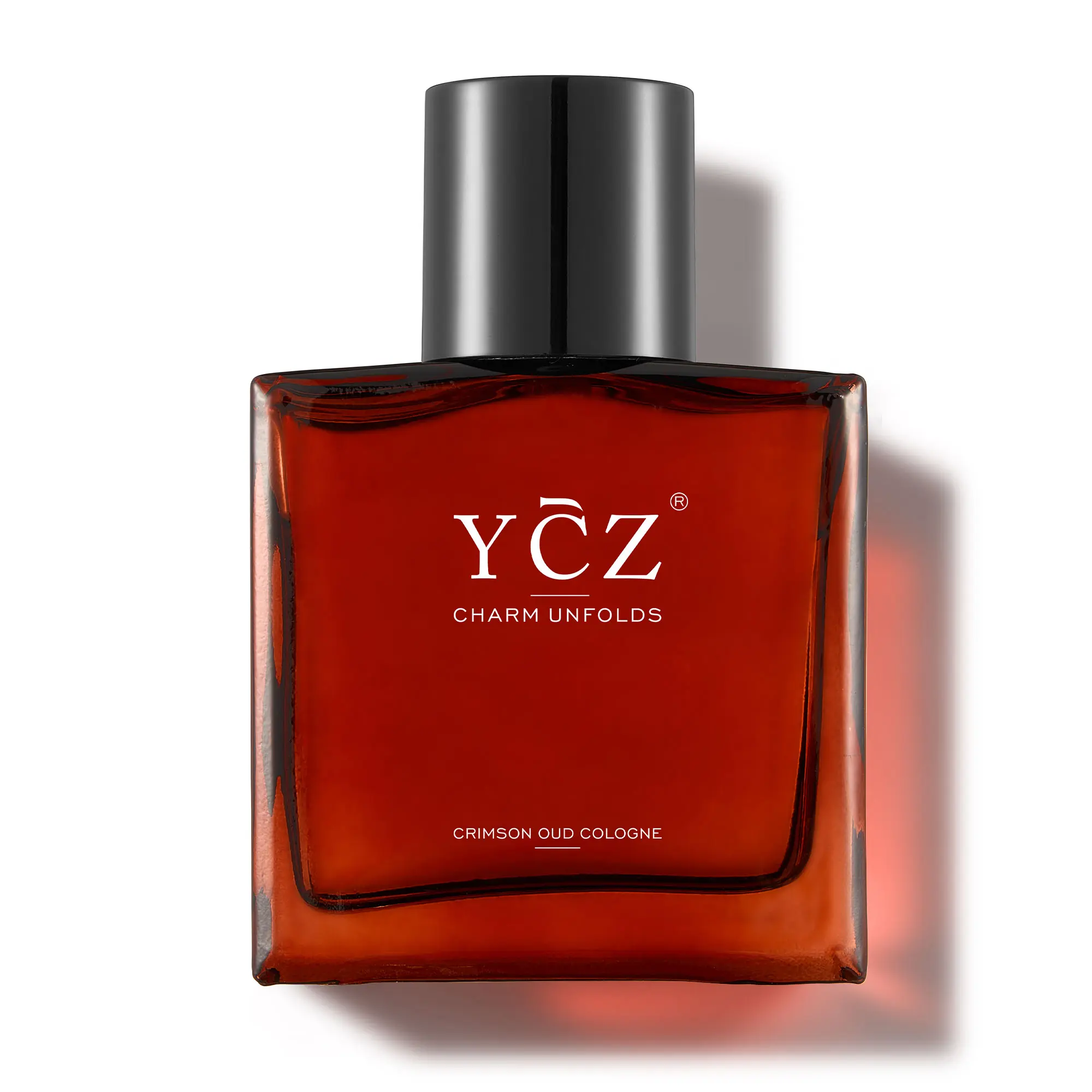 YCZ Crimson Oud Eau de Parfum, 1.7 fl oz | Seductive Luxurious Scent with Rose & Amber, Long-Lasting Spicy Oriental Unisex Fragrance, Long Lasting Fragrance, Elegant Scent, Signature Scent