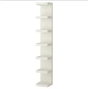 White Wall Shelving Unit Decor Plastic