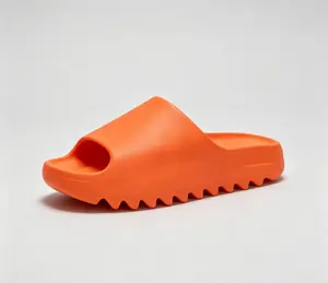 EVA Platform Pillow Slides for Men Women, Height Boost Cloud Soft Non Slip Couple Sandals Waterproof Outdoor Beach Casual One Band Slippers