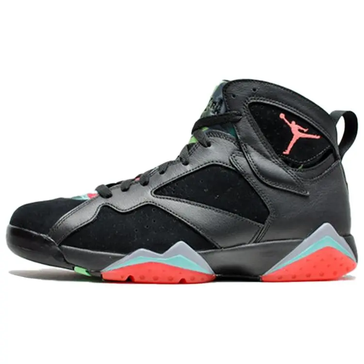 Air Jordan 7 Retro High Top Shoes, 30th Anniversary 'Barcelona Nights' Sports Sneaker