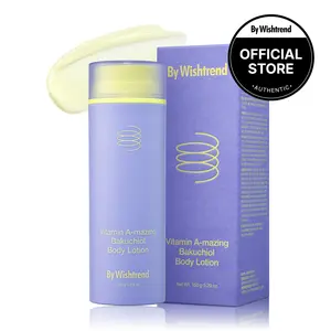 [BY WISHTREND Official Shop] Vitamin A-mazing Bakuchiol Body Lotion 150g - Korean body lotion, skin bumps, chicken skin, hyperpigmentation, dull wrinkles, pore care for All Skin Types