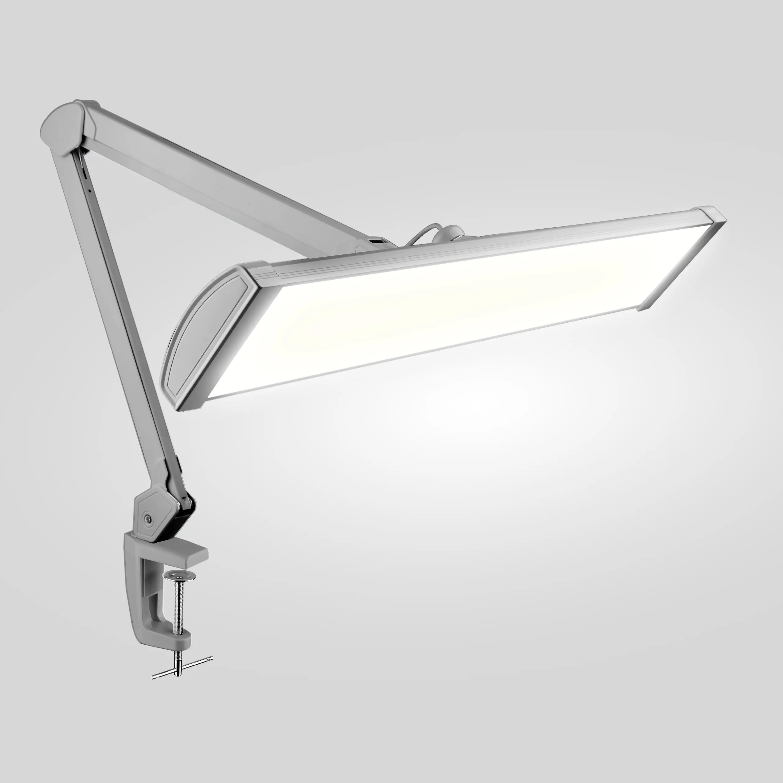 Neatfi 3,500 Lumens LED Desk Lamp – 45W Dimmable Task Light | 3 Light Modes | 540 SMD LEDs | Touch Control | 26-Inch Wide Metal Shade | Reading, Craft, Workbench & Office