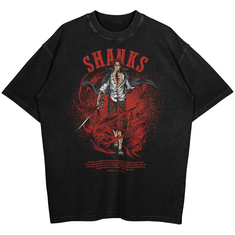 One Piece Shanks, Anime Vintage Special Unisex T-shirt