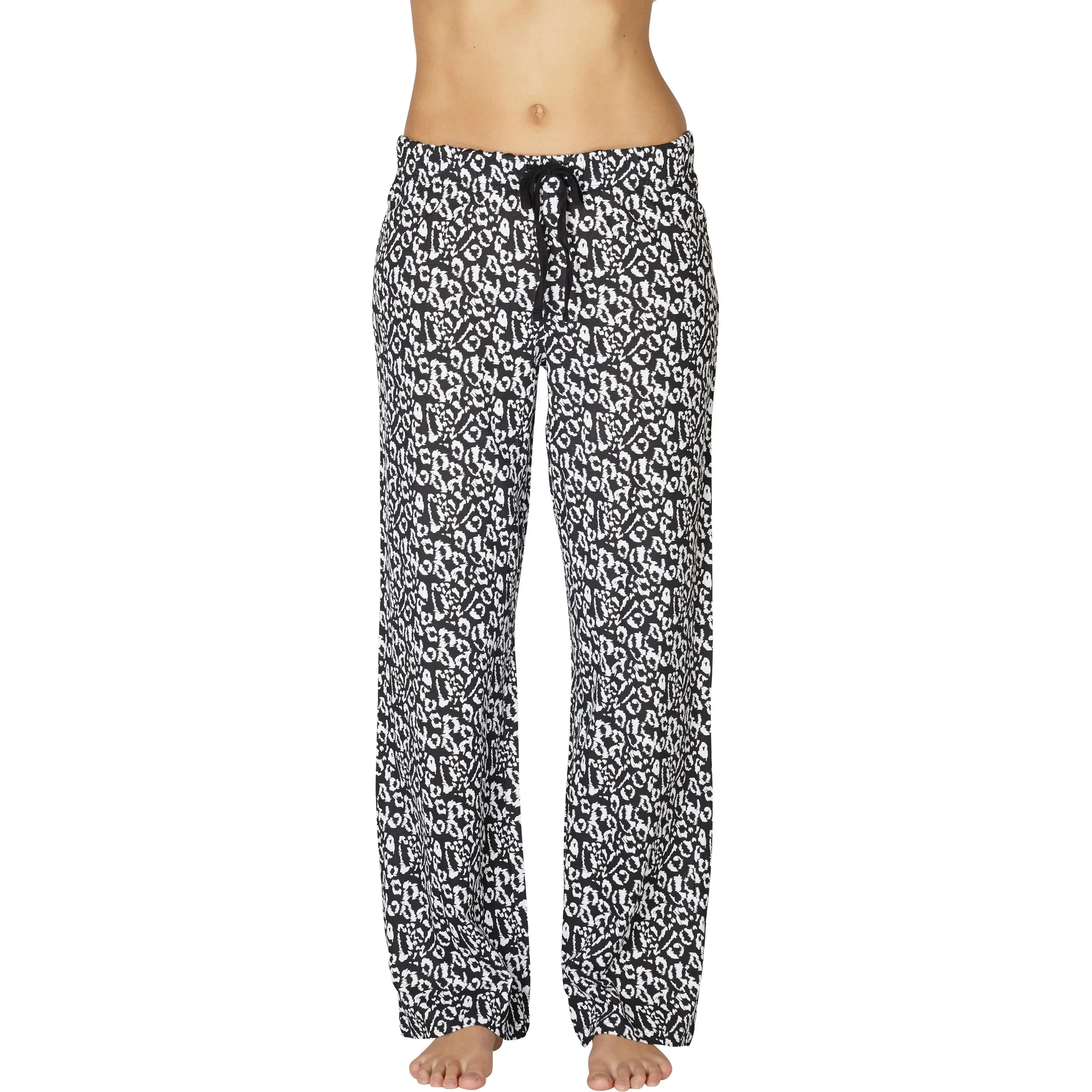 Intimo Womens Print Knit Pajama Pant