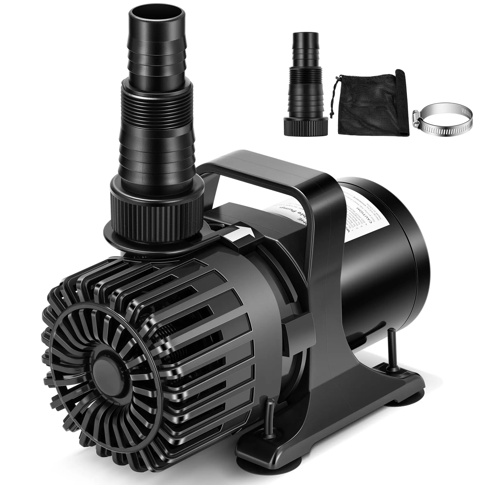VIVOHOME 310W 5300GPH Submersible Water Pump with 180° Adjustable Water Outlet, 20ft High Lift for Waterfall Fountains Fish Tank Pond VIVOHOME 310W 5300GPH Submersible Water Pump with 180° Adjustable Water Outlet, 20ft High Lift for Waterfall Fountains Fish Tank Pond