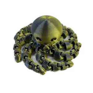 Baby Octopus Flexible Figure, Fidget , Desk Prop, Finger Puppet, Octopus Fry, Octopi Hatchlings