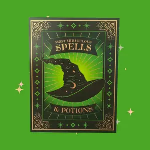 Spells & Potions Wooden Box