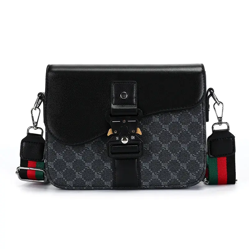 Men's PU Leather Crossbody Sling Bag
